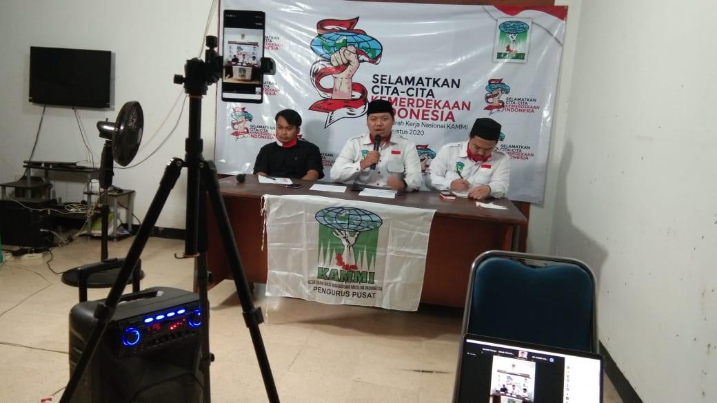 Mukernas Daring KAMMI Mengambil Tema 'Selamatkan Cita-Cita Kemerdekaan Indonesia'